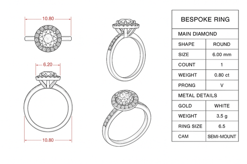 3d Cad Drawing Product 01